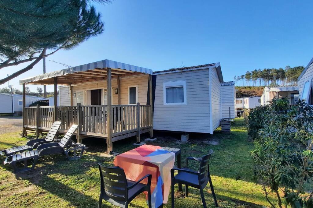 Mobil-Home Loic Camping Les Dunes De Contis Сен-Жулиен-ан-Борн Екстериор снимка